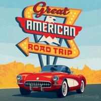 Great American Road Trip (Adg) 2024 12 X 12 Wall Calendar