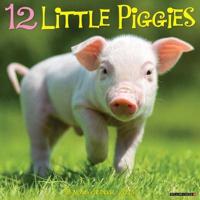 2025 12 Little Piggies Wall Calendar