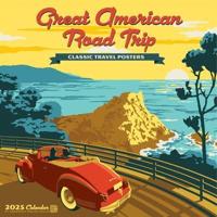 2025 Great American Road Trip Adg Wall Calendar