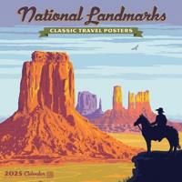 2025 National Landmarks Adg Wall Calendar