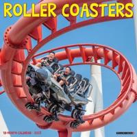 2025 Roller Coasters Wall Calendar