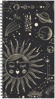 Celestial Academic July 2024 - June 2025 3.5 X 6.5 Softcover Weekly Spiral Planner
