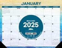 2025 Beaches 22 X 17 Desk Pad