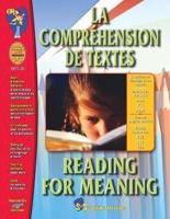 La Comprehension De Textes