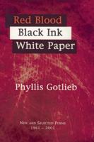 Red Blood Black Ink White Paper