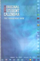 The Original Student 2003-2004 Calendar