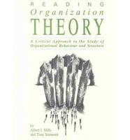 Reading Organization Theory