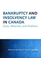 Bankruptcy and Insolvency Law in Canada