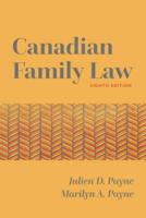 Canadian Family Law 8/E