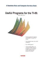 Useful Programs for the Ti-89