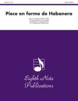 Piece En Forme De Habanera: Trumpet and Keyboard