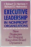 Executive Leadership in Nonprofit Organizations