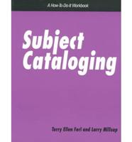 Subject Cataloging