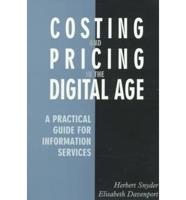 Costing and Pricing in the Digital Age