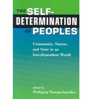 The Self-Determination of Peoples