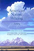 American Nature Writing: 2003