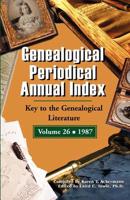 Genealogical Periodical Annual Index: Key to the Genealogical Literature