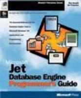 Microsoft Jet Database Engine Programmer's Guide