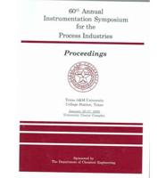 60th Annual Instrumentation Symposium For The Process Industries