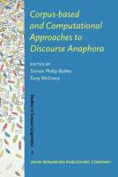 Corpus-Based and Computational Approaches to Discourse Amphora