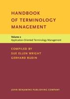 Handbook of Terminology Management