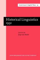 Historical Linguistics 1991
