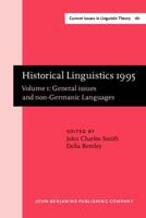 Historical Linguistics 1995