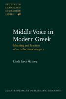 Middle Voice in Modern Greek
