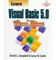 Learn Visual Basic 5.0 in Three Days