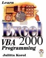 Learn Microsoft Excel 2000 VBA Programming