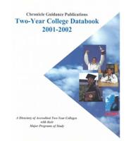 Chronicle 2 Year College Datebook 2001-2002