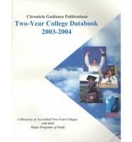 Chronicle Two-Year College Databook 2003-2004