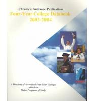 Chronicle Four Year College Databook 2003-2004