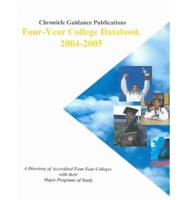 Chronicle Four Year College Databook 2004-2005