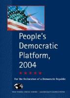 People's Democratic Platform, 2004