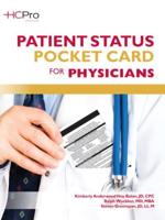 Patient Status Pocket Cards for Physicians (Pack of 20)