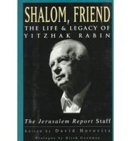 Shalom, Friend