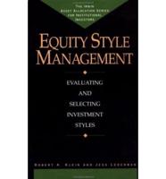 Equity Style Management