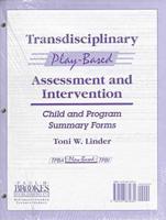 Transdisciplinary Play-Based Assessment and Intervention