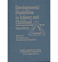 Developmental Disabilities in Infancy and Childhood