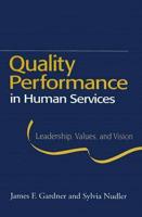 Quality Performance in Human Services