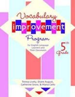 Vocabulary Improvement Program for English Language Learners and Their Classmates. 5th Grade