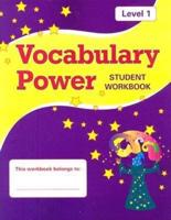 Vocabulary Power Level 1; Student Workbook