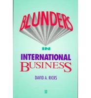 Blunders in International Business