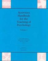 Activities Handbook for the Teaching of Psychology. V. 2
