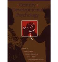 A Century of Developmental Psychology