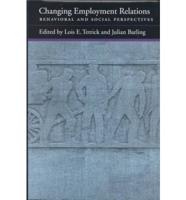 Changing Employment Relations