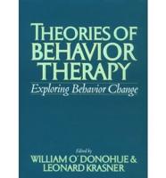 Theories of Behavior Therapy