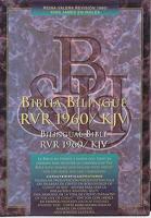 RVR 1960/KJV Bilingual Bible (Black Hardcover - Indexed)