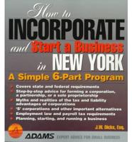 How to Incorporate and Start a Business in New York